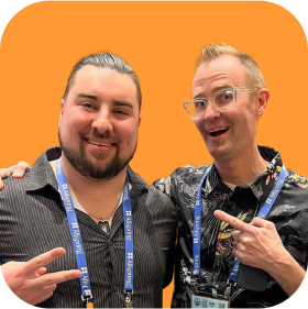 Brian Orme and Eric Skeldon